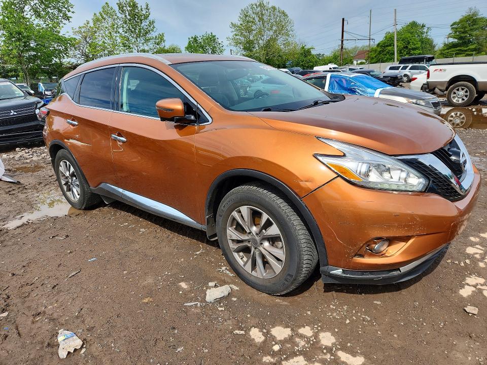 54752676 :رقم المزاد ، 5N1AZ2MH2GN109168 vin ، 2016 Nissan Murano مزاد بيع