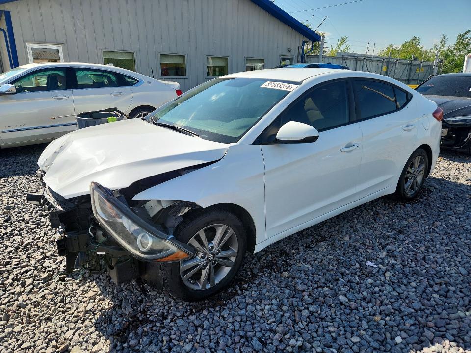 2017 Hyundai Elantra მანქანა იყიდება აუქციონზე, vin: 5NPD84LF2HH063214, აუქციონის ნომერი: 52383326