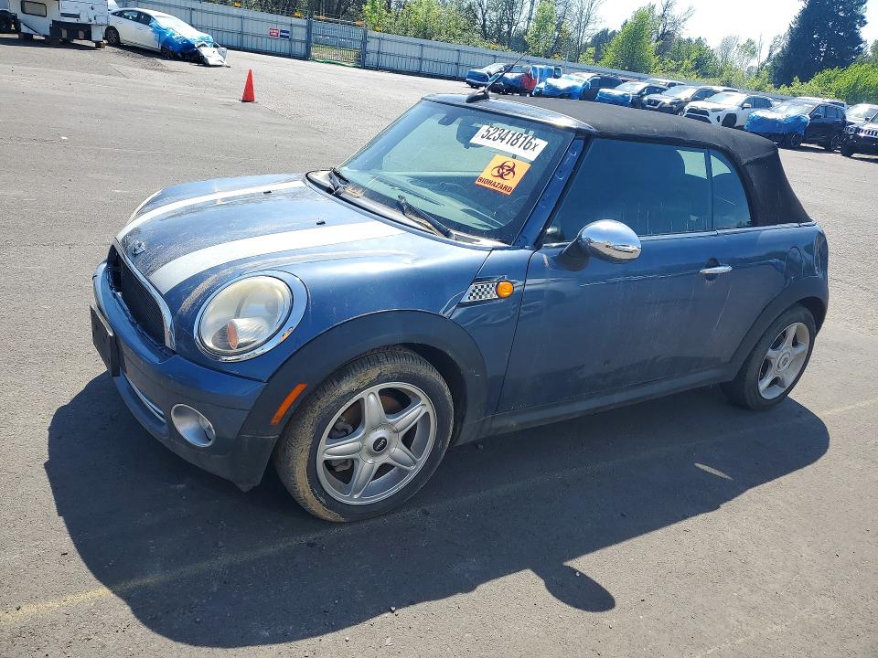 2010 Mini Cooper მანქანა იყიდება აუქციონზე, vin: WMWMR3C56ATU97746, აუქციონის ნომერი: 52341816