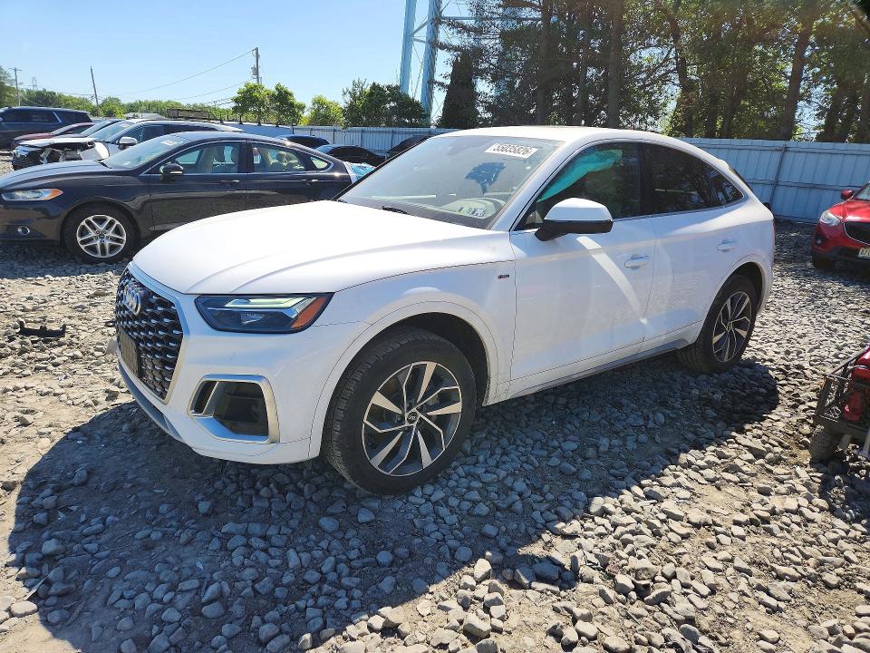 2022 Audi Q5 მანქანა იყიდება აუქციონზე, vin: WA14AAFY8N2073723, აუქციონის ნომერი: 55035826