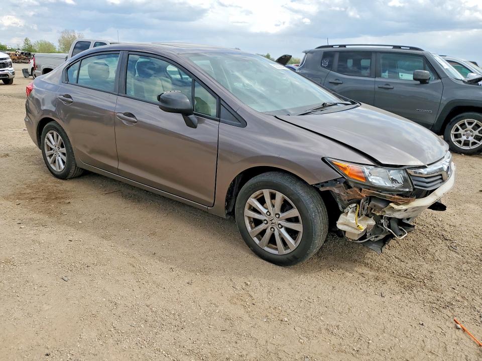 2012 Honda Civic მანქანა იყიდება აუქციონზე, vin: 2HGFB2F81CH527057, აუქციონის ნომერი: 52208846