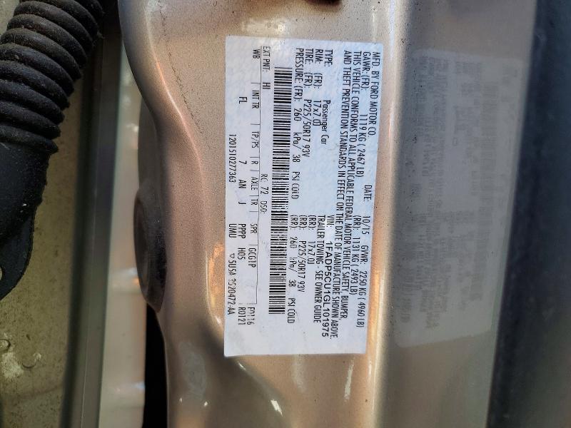2016 Ford C-max მანქანა იყიდება აუქციონზე, vin: 1FADP5CU1GL101975, აუქციონის ნომერი: 53829356