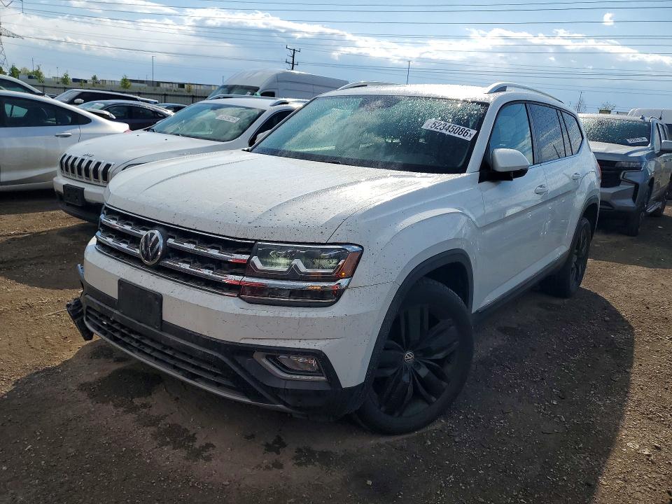 52345086 :رقم المزاد ، 1V2MR2CA9LC503647 vin ، 2020 Volkswagen Atlas مزاد بيع