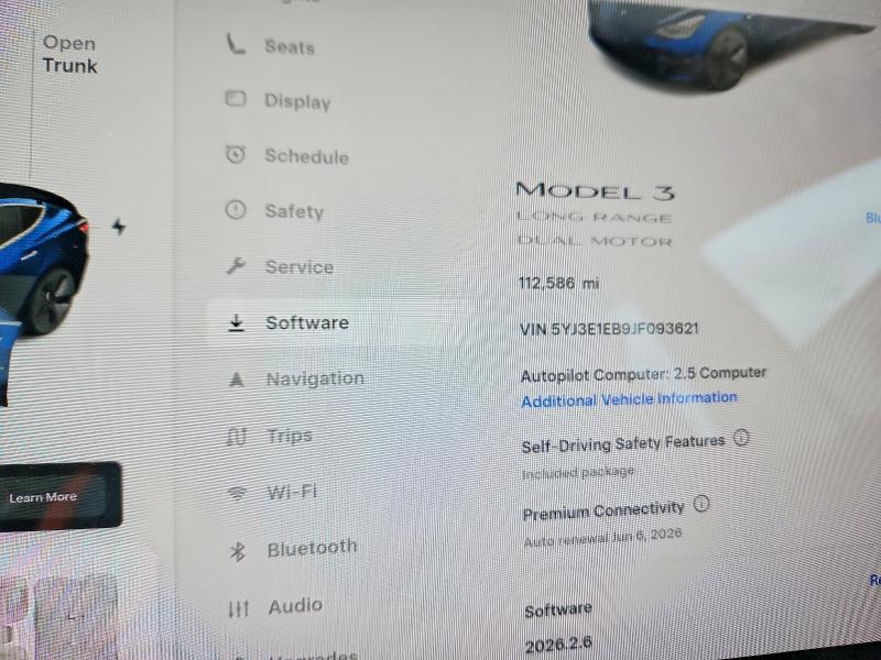 Aukcja sprzedaży 2018 Tesla Model 3, vin: 5YJ3E1EB9JF093621, numer aukcji: 52399266