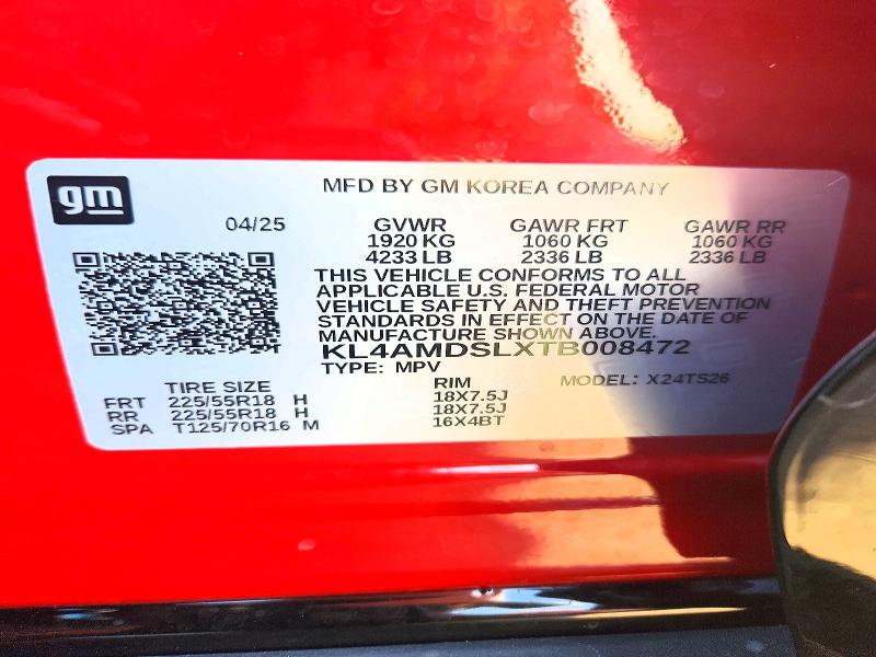 Продаж на аукціоні авто 2026 Buick Encore Gx, vin: KL4AMDSLXTB008472, номер лоту: 53409586