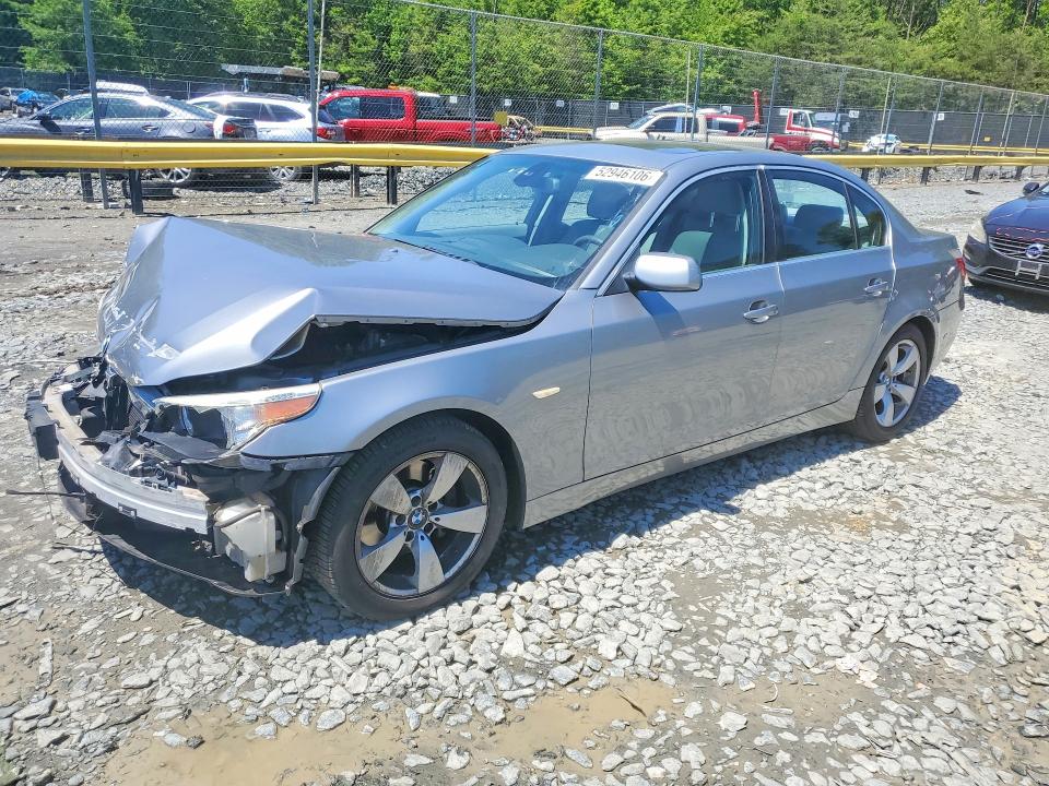 52946106 :رقم المزاد ، WBANE53567CW60609 vin ، 2007 Bmw 525 مزاد بيع