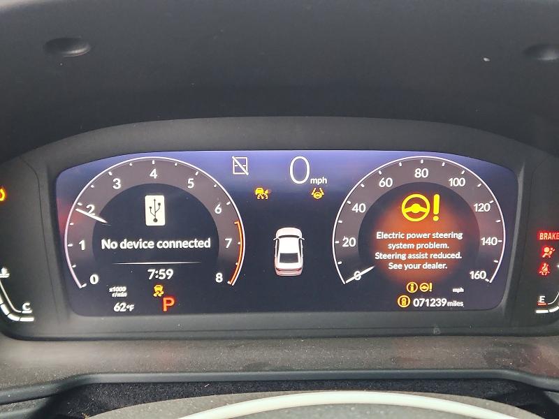 52216836 :رقم المزاد ، 1HGCY1F31PA004058 vin ، 2023 Honda Accord مزاد بيع