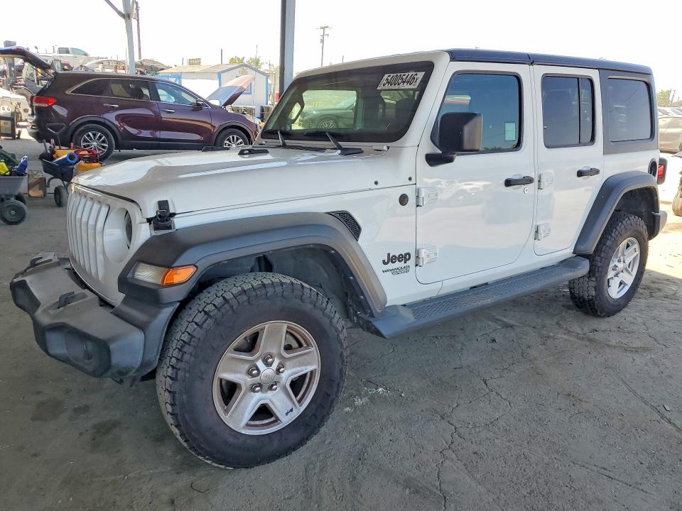 54005446 :رقم المزاد ، 1C4HJXDG4MW814641 vin ، 2021 Jeep Wrangler Unlimited مزاد بيع