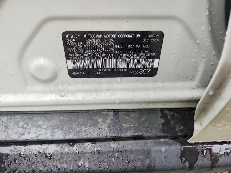 Продаж на аукціоні авто 2021 Mitsubishi Outlander Sport, vin: JA4APVAU8MU014302, номер лоту: 52729306