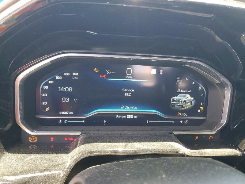2023 Chevrolet Silverado მანქანა იყიდება აუქციონზე, vin: 2GCPACED0P1108481, აუქციონის ნომერი: 55064246