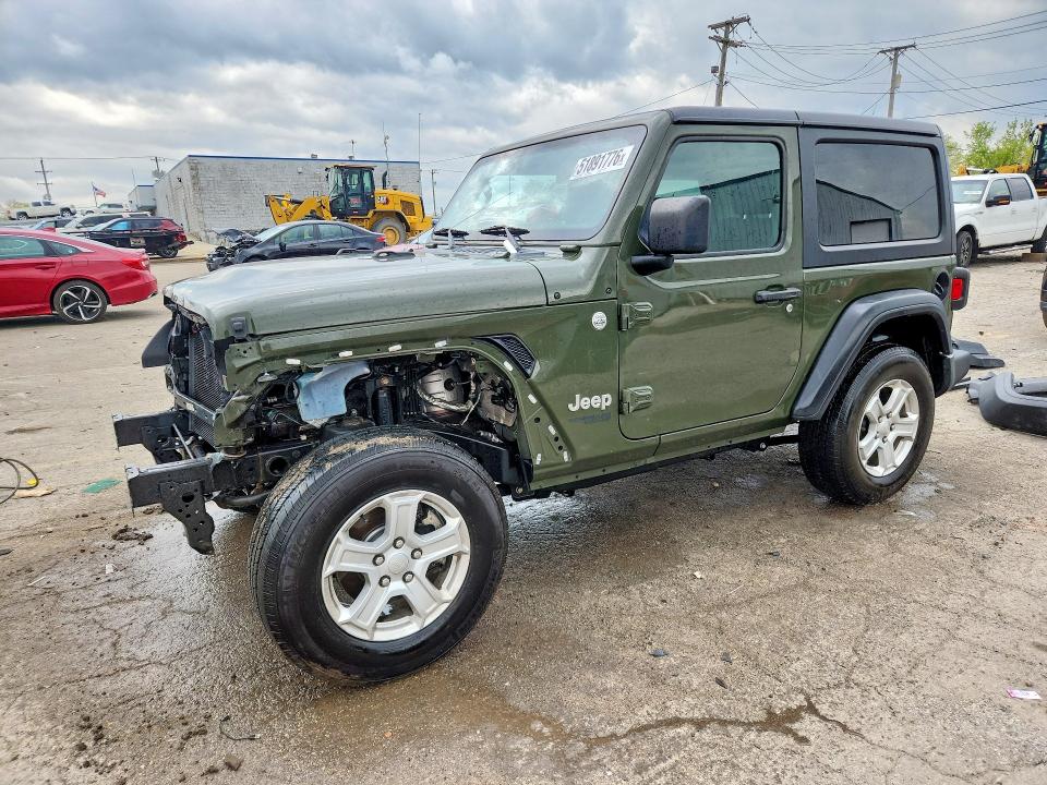 Продаж на аукціоні авто 2021 Jeep Wrangler, vin: 1C4GJXAN9MW581452, номер лоту: 51891776