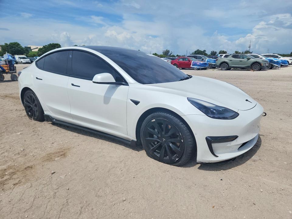 Продаж на аукціоні авто 2022 Tesla Model 3, vin: 5YJ3E1EBXNF187030, номер лоту: 55311426