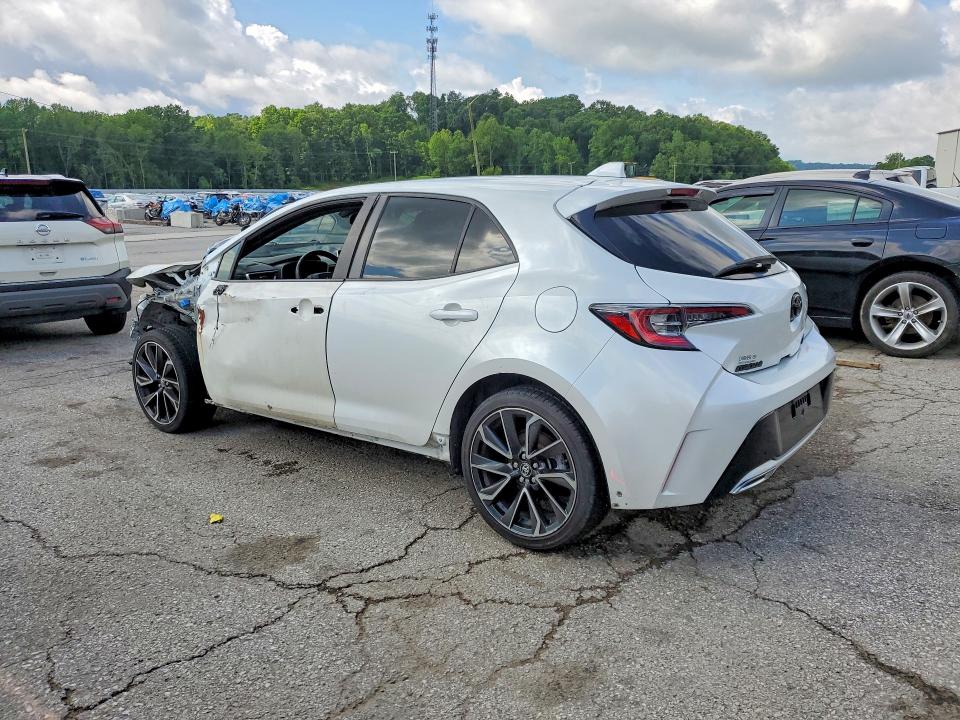 55169436 :رقم المزاد ، JTNA4MBEXM3107081 vin ، 2021 Toyota Corolla Hatchback مزاد بيع