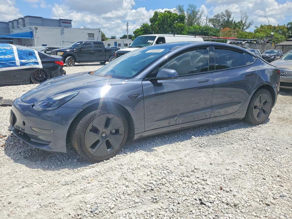 Продажа на аукционе авто 2021 Tesla Model 3, vin: 5YJ3E1EB1MF876338, номер лота: 53648546