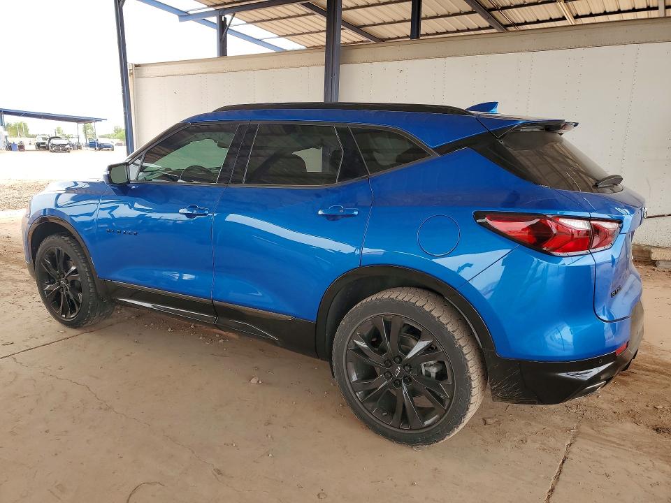52592196 :رقم المزاد ، 3GNKBERS5MS545153 vin ، 2021 Chevrolet Blazer مزاد بيع