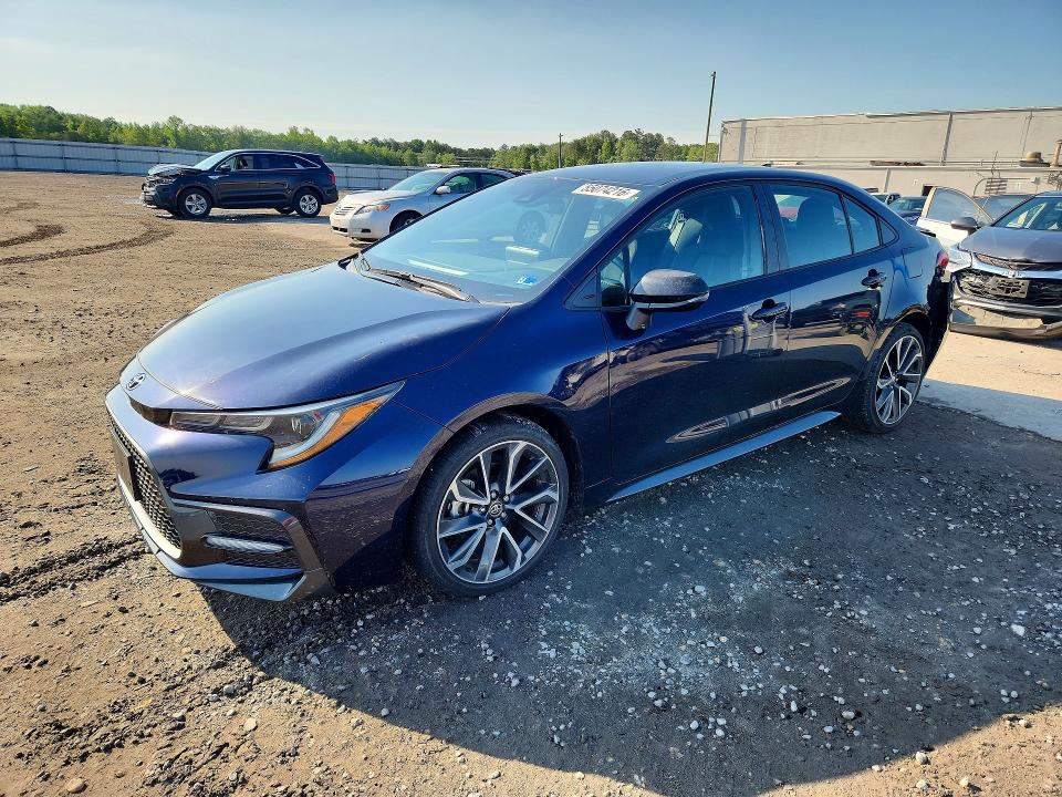 55074216 :رقم المزاد ، 5YFS4MCE5NP139243 vin ، 2022 Toyota Corolla مزاد بيع