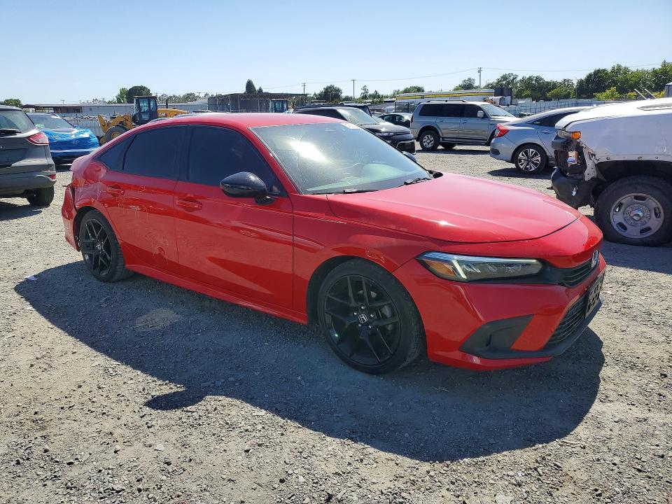 54531636 :رقم المزاد ، 2HGFE2F5XNH592652 vin ، 2022 Honda Civic مزاد بيع
