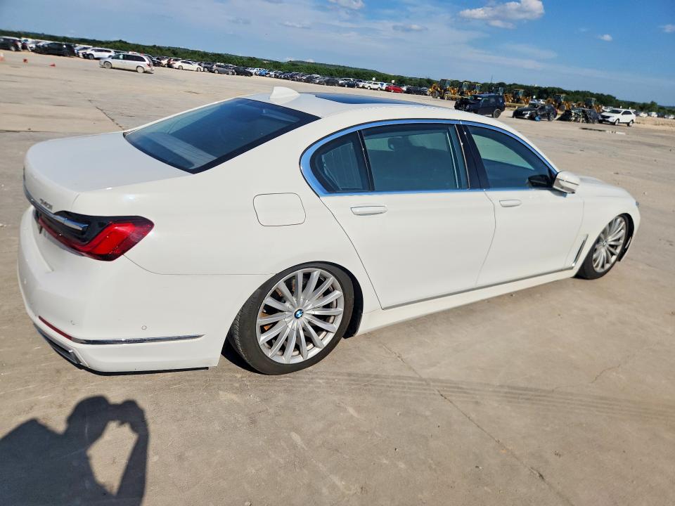2020 Bmw 740 მანქანა იყიდება აუქციონზე, vin: WBA7T2C07LCE43469, აუქციონის ნომერი: 55696846