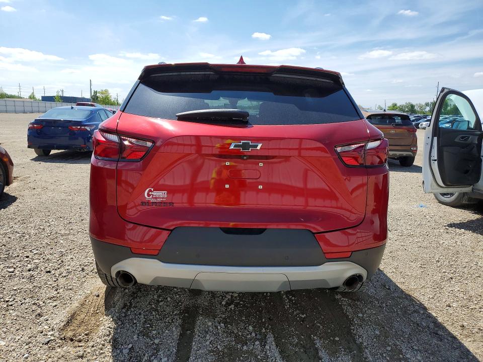 51594676 :رقم المزاد ، 3GNKBCR40NS132306 vin ، 2022 Chevrolet Blazer مزاد بيع