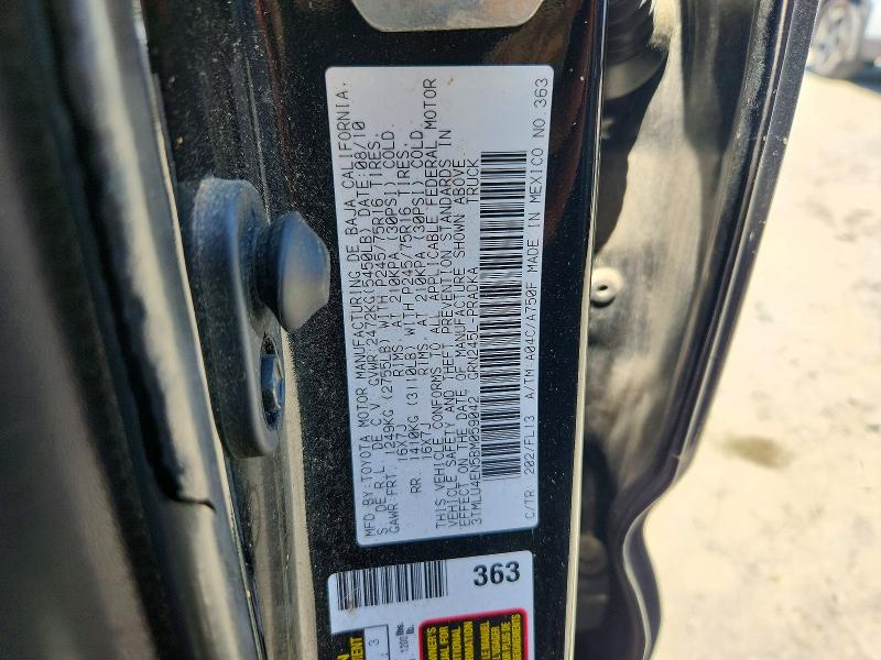55362846 :رقم المزاد ، 3TMLU4EN5BM059042 vin ، 2011 Toyota Tacoma مزاد بيع