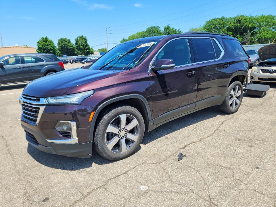Auction sale of the 2022 Chevrolet Traverse, vin: 1GNEVHKW0NJ140159, lot number: 54520666
