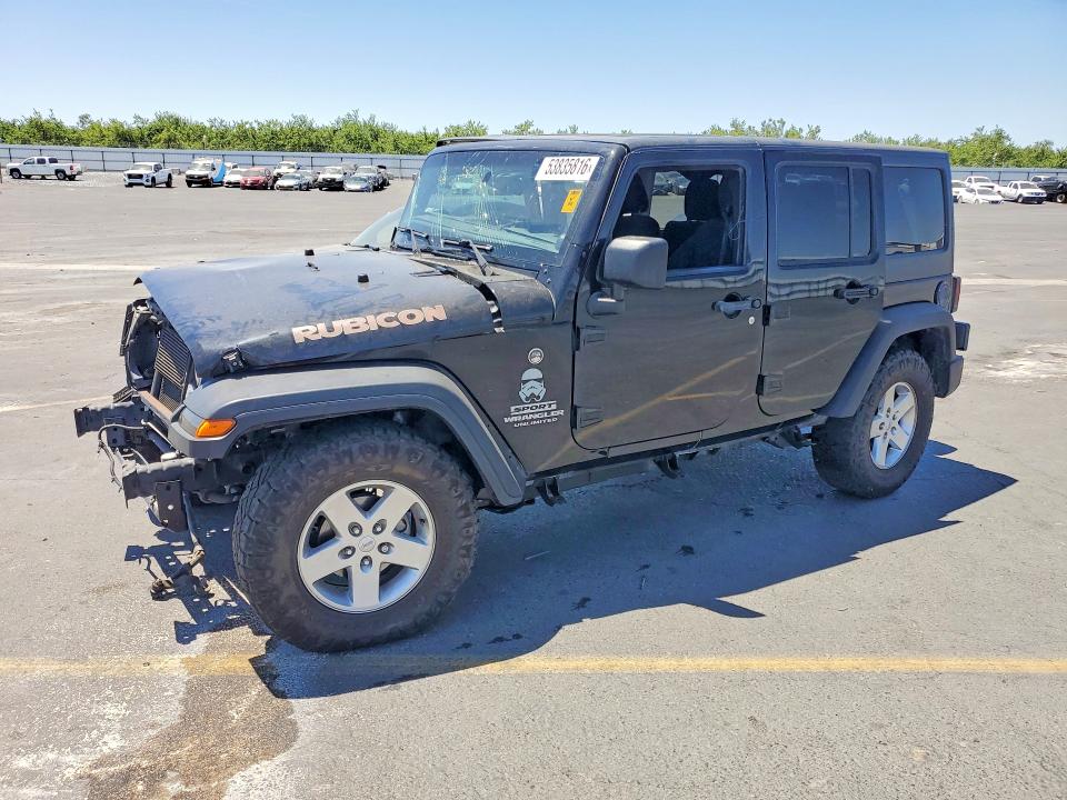 Продаж на аукціоні авто 2014 Jeep Wrangler Unlimited, vin: 1C4HJWDG4EL250096, номер лоту: 53835816