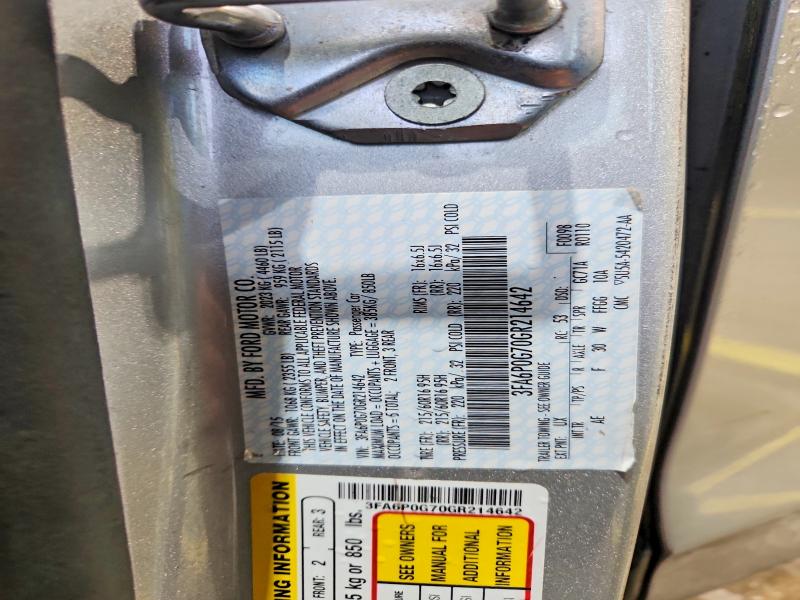 Продажа на аукционе авто 2016 Ford Fusion, vin: 3FA6P0G70GR214642, номер лота: 55306986
