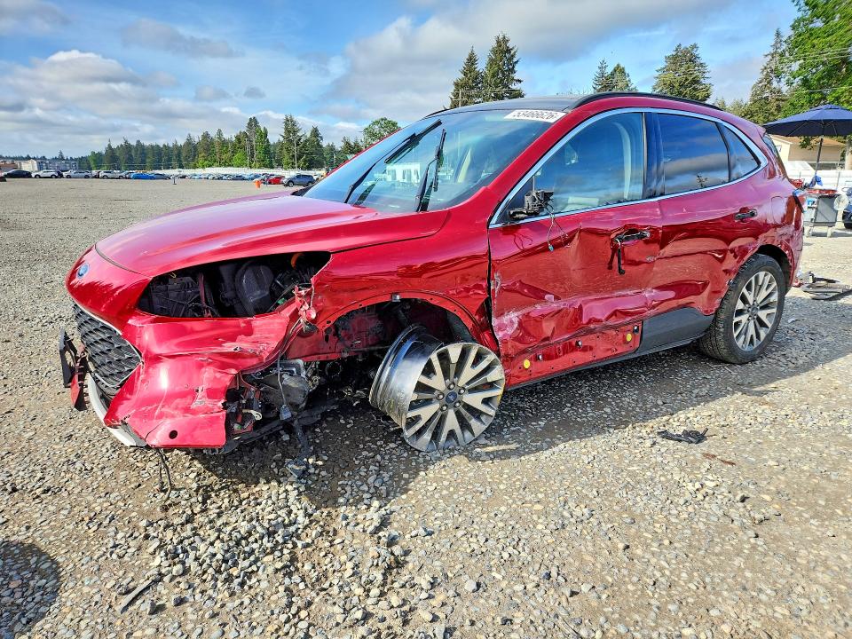 53466626 :رقم المزاد ، 1FMCU9DZ7LUB71173 vin ، 2020 Ford Escape مزاد بيع