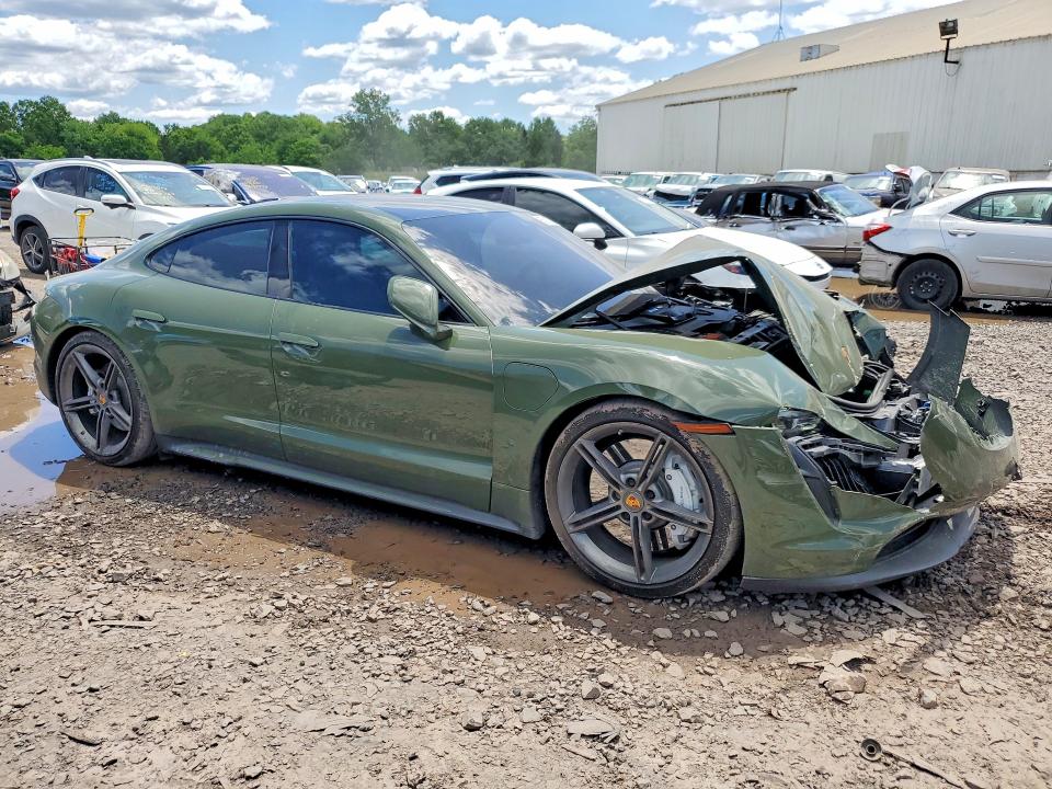 55218746 :رقم المزاد ، WP0AA2Y14NSA16033 vin ، 2022 Porsche Taycan مزاد بيع