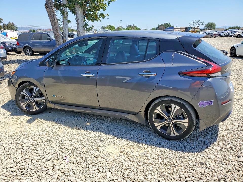 53143786 :رقم المزاد ، 1N4AZ1CP5KC303467 vin ، 2019 Nissan Leaf مزاد بيع