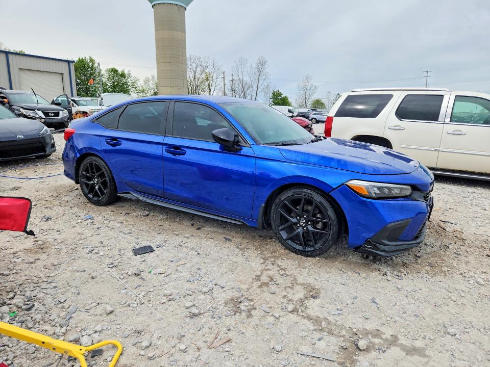 52374156 :رقم المزاد ، 2HGFE2F52NH518769 vin ، 2022 Honda Civic مزاد بيع