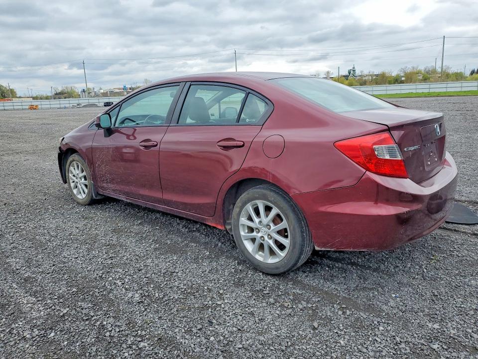 Продаж на аукціоні авто 2012 Honda Civic, vin: 2HGFB2F44CH036608, номер лоту: 53971346