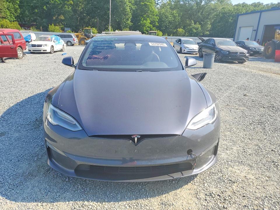 Продаж на аукціоні авто 2021 Tesla Model S, vin: 5YJSA1E55MF440450, номер лоту: 53792946