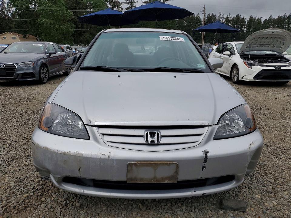 Продажа на аукционе авто 2002 Honda Civic, vin: 2HGES25762H581991, номер лота: 54136546