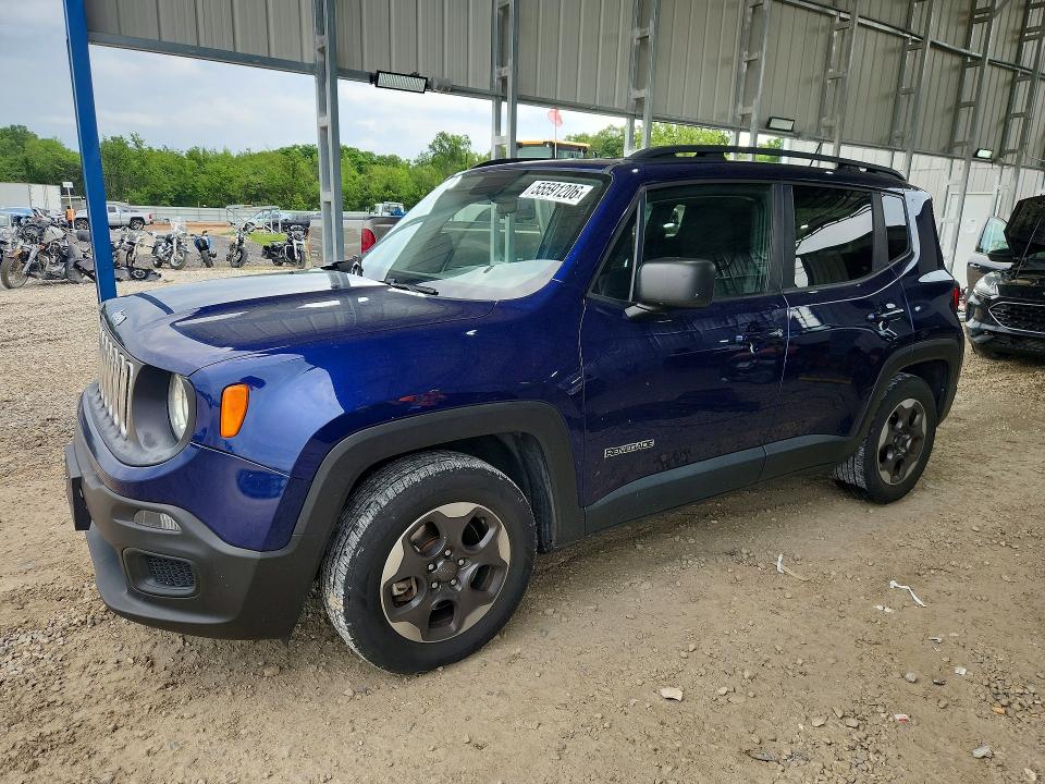 Продаж на аукціоні авто 2017 Jeep Renegade, vin: ZACCJAABXHPF92254, номер лоту: 55591206
