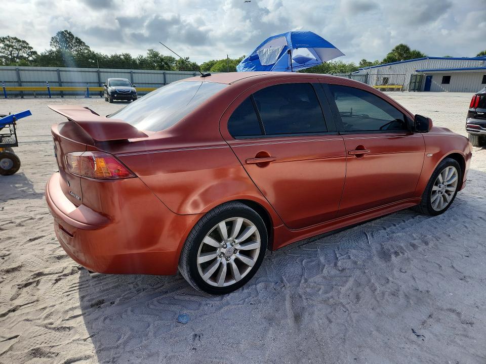 55121476 :رقم المزاد ، JA3AU86W99U024093 vin ، 2009 Mitsubishi Lancer مزاد بيع