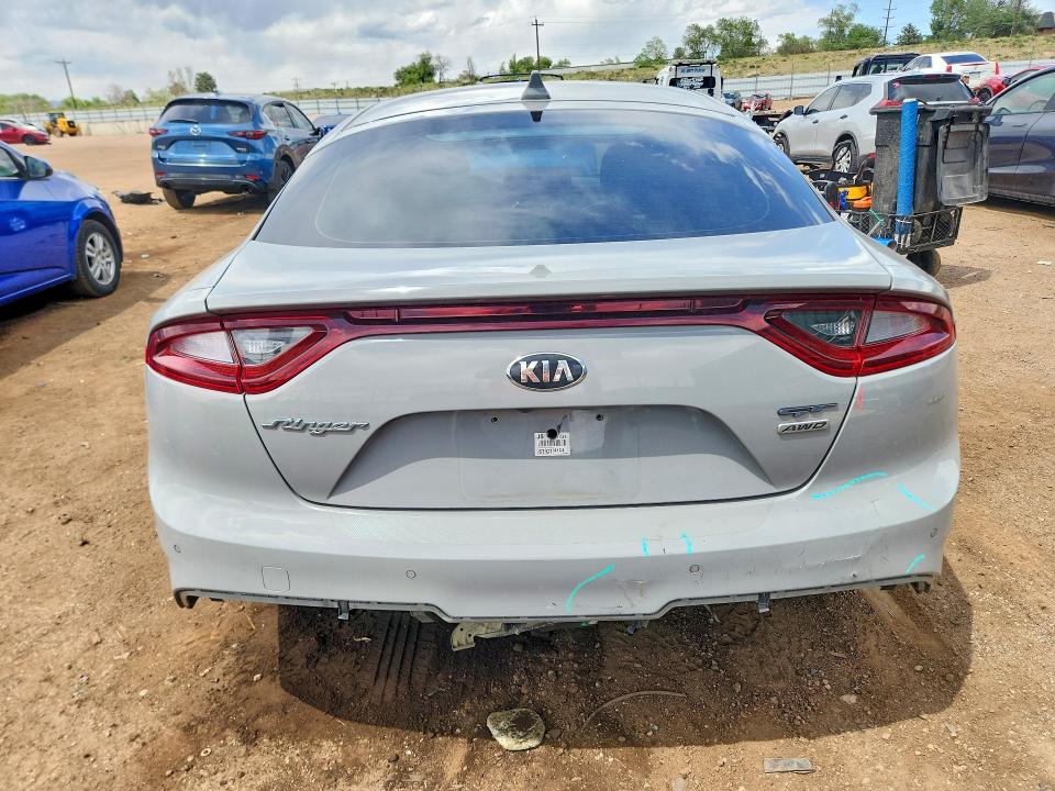 53792736 :رقم المزاد ، KNAE55LC4J6018779 vin ، 2018 Kia Stinger مزاد بيع