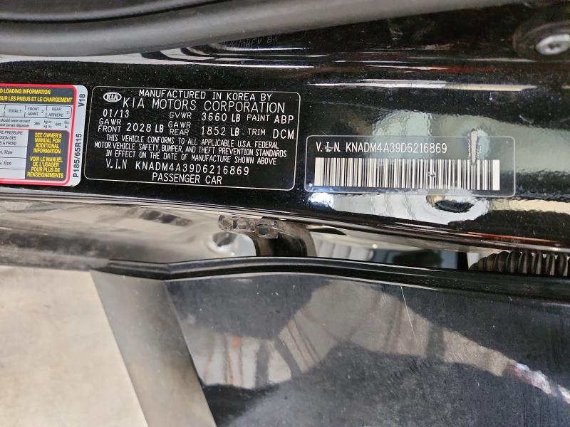 Продаж на аукціоні авто 2013 Kia Rio, vin: KNADM4A39D6216869, номер лоту: 55061866