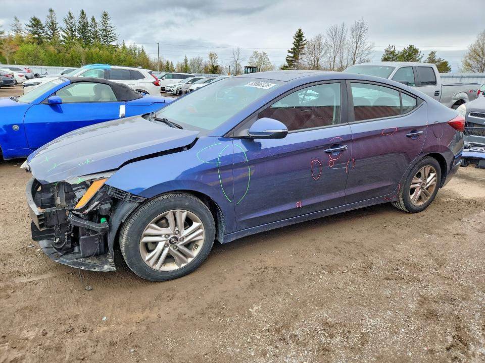 Продажа на аукционе авто 2019 Hyundai Elantra, vin: KMHD84LF1KU800508, номер лота: 52896136
