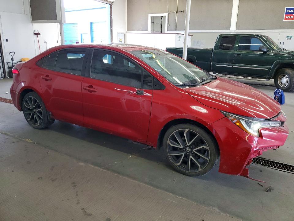 54160516 :رقم المزاد ، JTDM4RCE7LJ004949 vin ، 2020 Toyota Corolla مزاد بيع