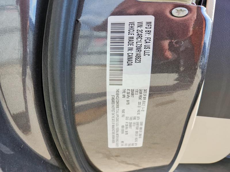 Продаж на аукціоні авто 2022 Chrysler Pacifica, vin: 2C4RC1L73NR148623, номер лоту: 52750906