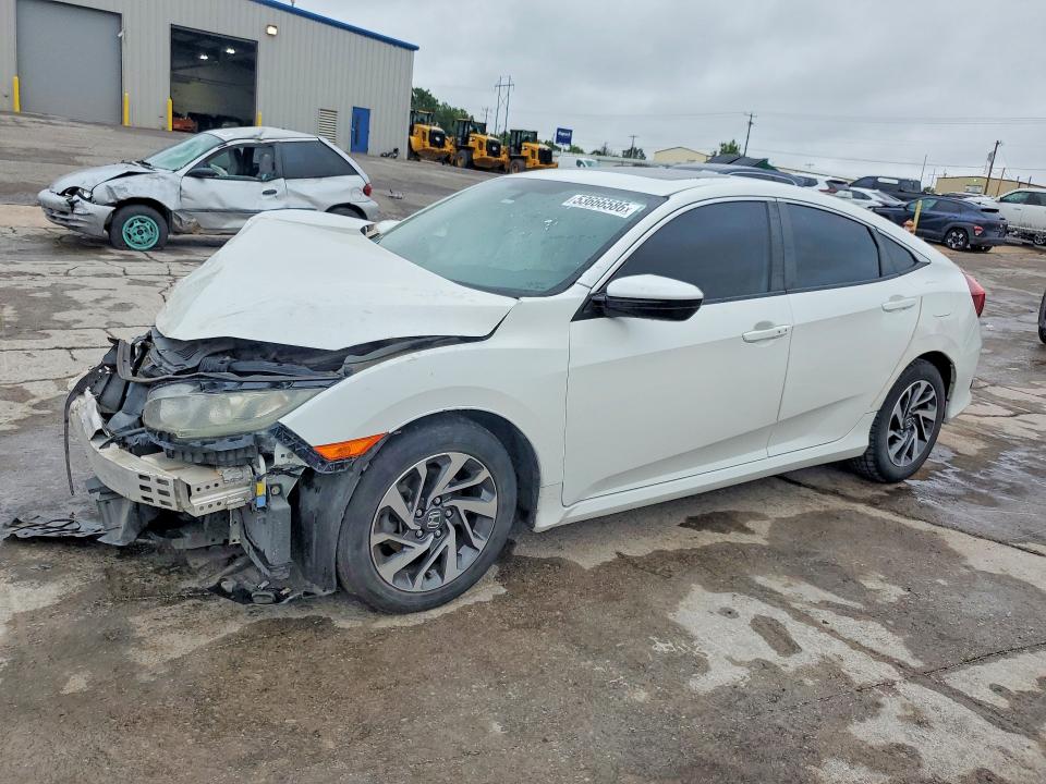 2018 Honda Civic მანქანა იყიდება აუქციონზე, vin: 19XFC2F78JE017624, აუქციონის ნომერი: 53666586