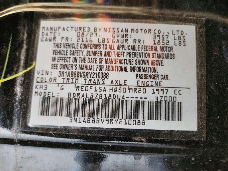 Продаж на аукціоні авто 2024 Nissan Sentra, vin: 3N1AB8BV9RY210088, номер лоту: 55212716