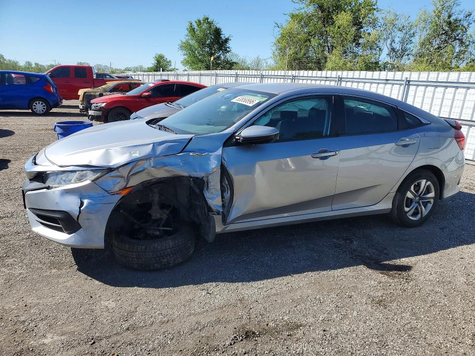 2017 Honda Civic მანქანა იყიდება აუქციონზე, vin: 2HGFC2F58HH004581, აუქციონის ნომერი: 53850896