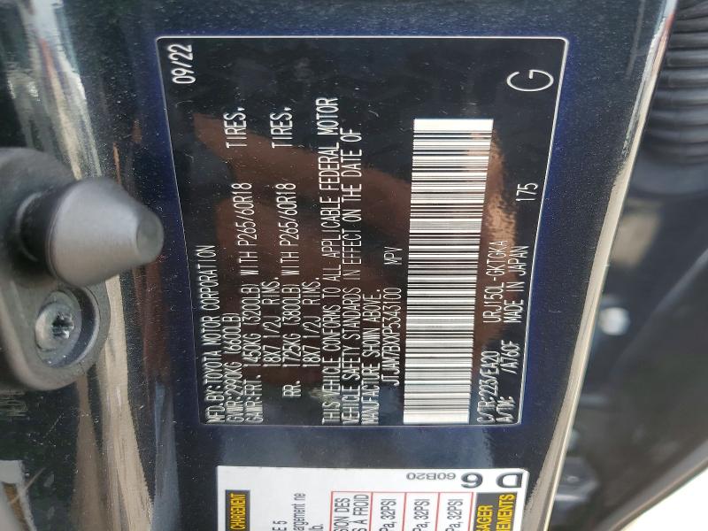 Aukcja sprzedaży 2023 Lexus Gx, vin: JTJAM7BXXP5343100, numer aukcji: 51830956