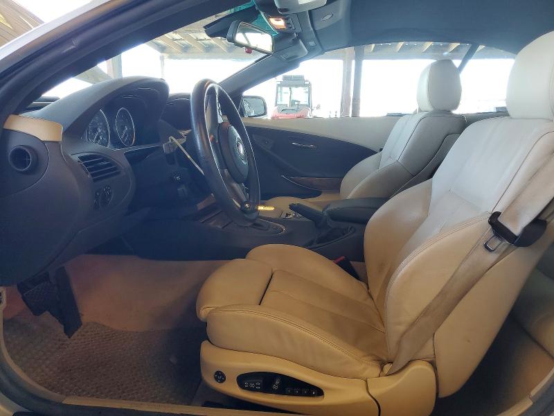 54339536 :رقم المزاد ، WBAEK73404B321020 vin ، 2004 Bmw 645 مزاد بيع
