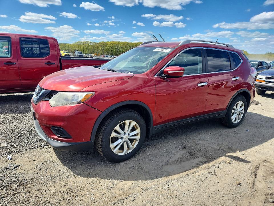 Aukcja sprzedaży 2014 Nissan Rogue, vin: 5N1AT2MV2EC753155, numer aukcji: 53343696
