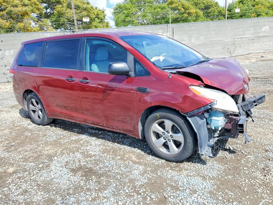 2013 Toyota Sienna მანქანა იყიდება აუქციონზე, vin: 5TDZK3DCXDS387120, აუქციონის ნომერი: 52420386