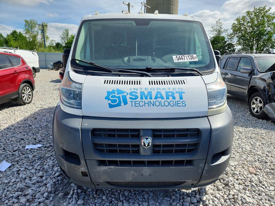 54471136 :رقم المزاد ، 3C6TRVNG5FE519803 vin ، 2015 Ram Promaster 1500 مزاد بيع