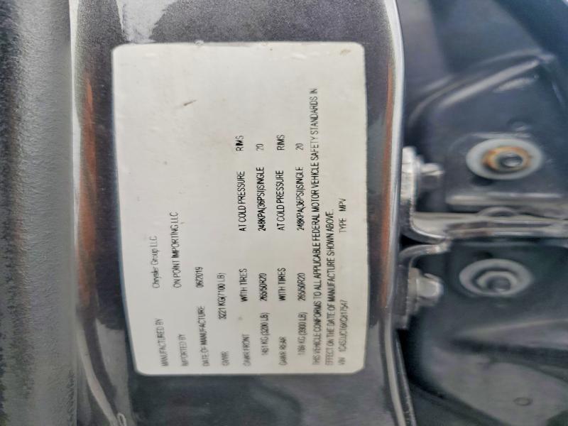 Продажа на аукционе авто 2019 Dodge Durango, vin: 1C4SDJCT6KC817547, номер лота: 53235486